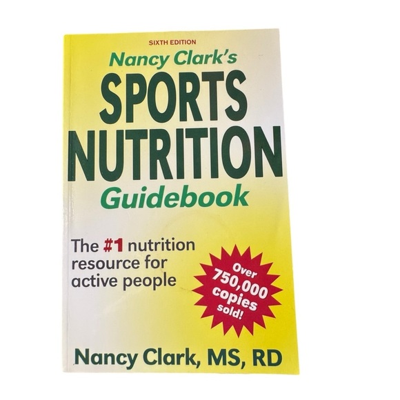 2/$10 Nancy Clark's Sports Nutrition Guidebook Sixth Edition - Picture 1 of 4